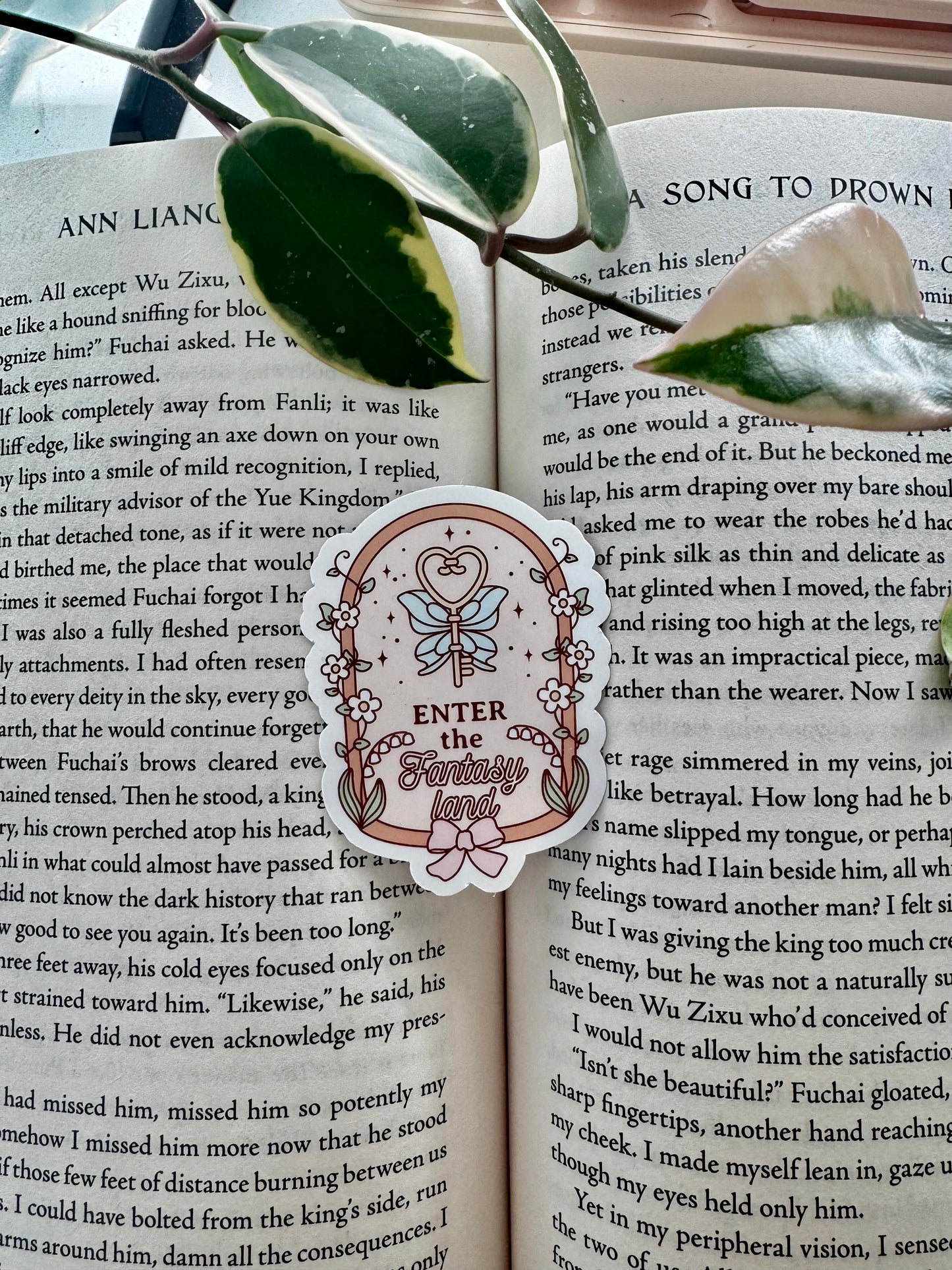 Enter the Fantasy World Sticker