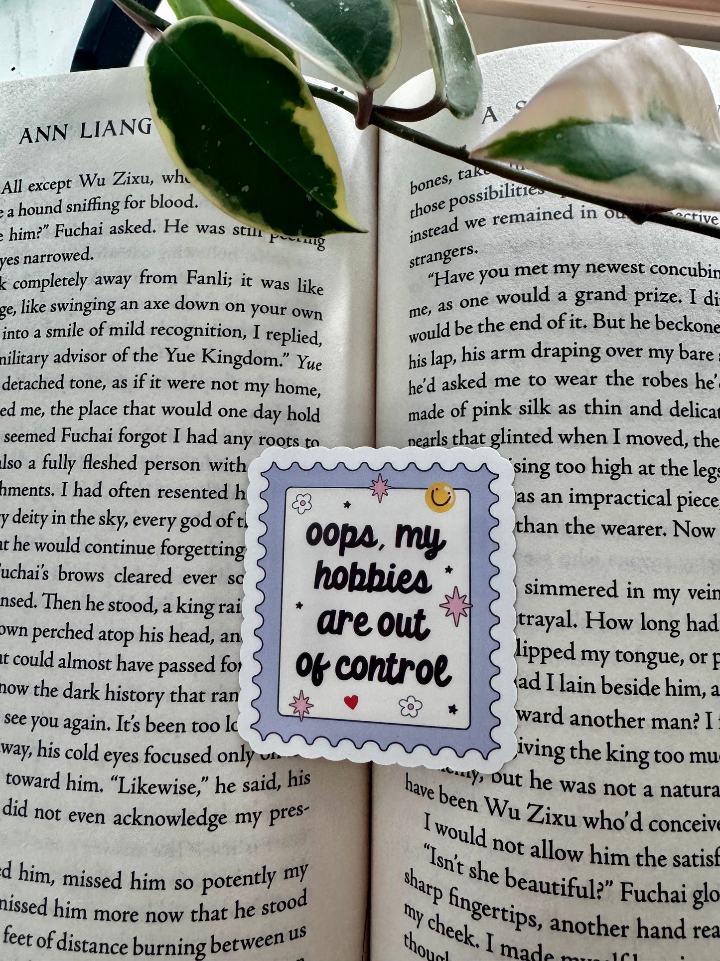 Hobbies Stamp Sticker