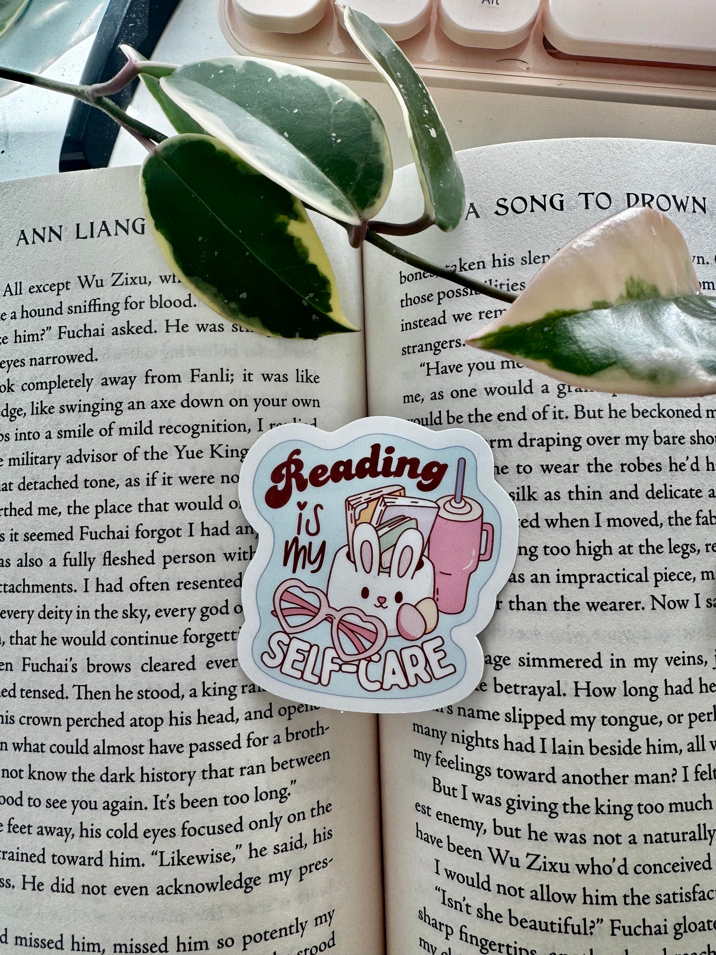 Reading is Self Care Sticker