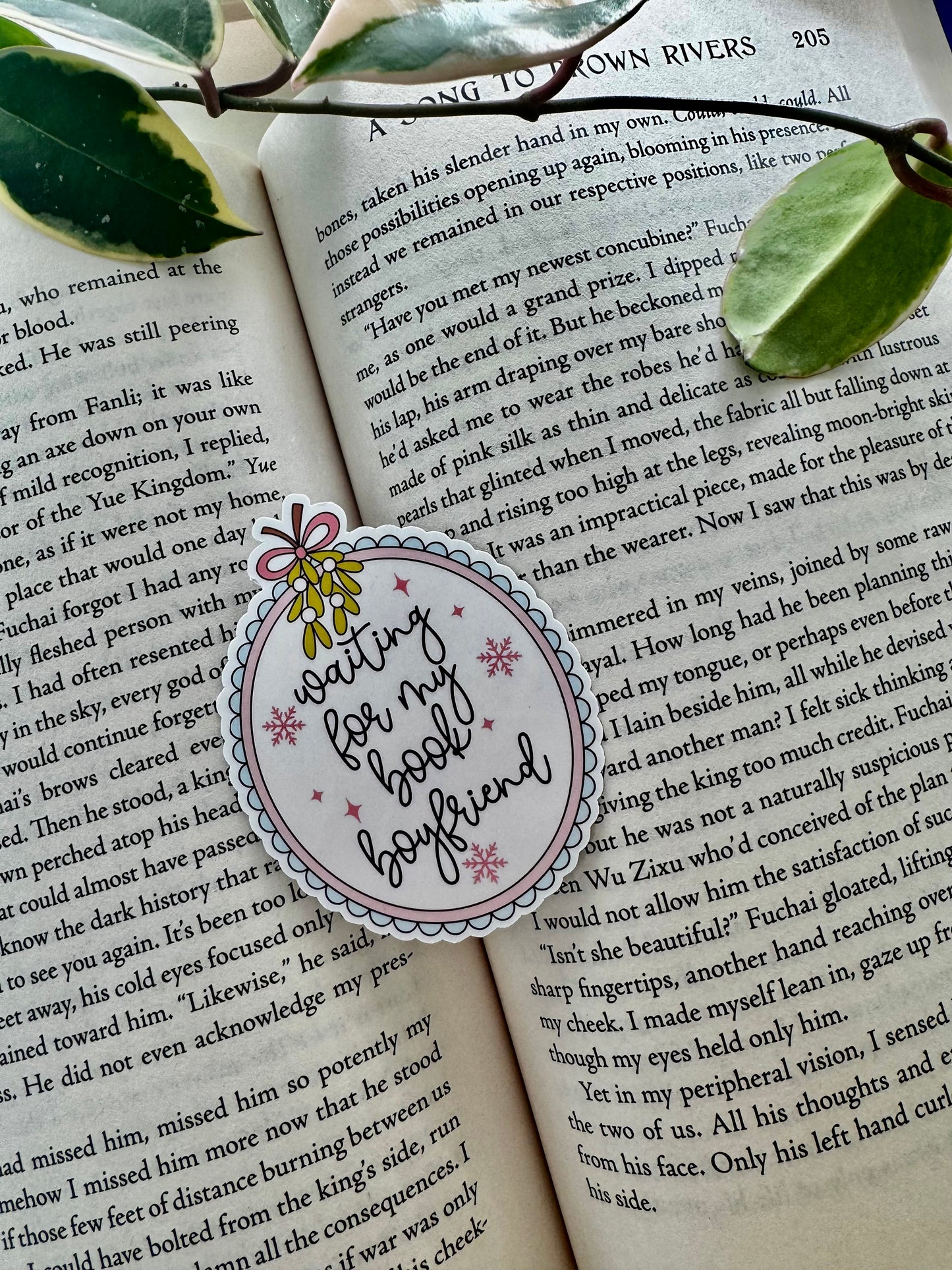 Book Boyfriend Sticker