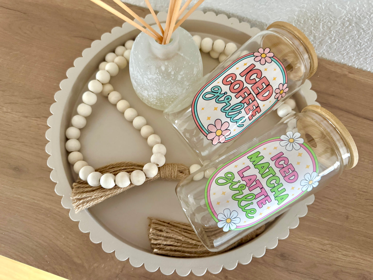 Iced Latte Girlie 16oz Libbey Cup