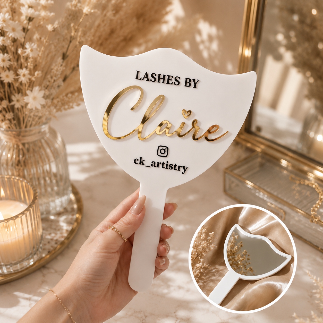 Lash/Brow Mirror Prop