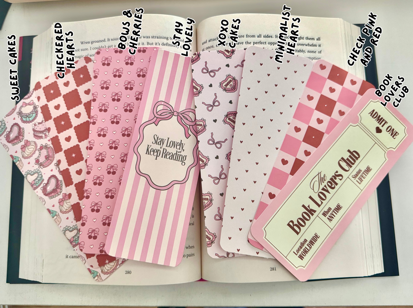 Valentines Bookmarks
