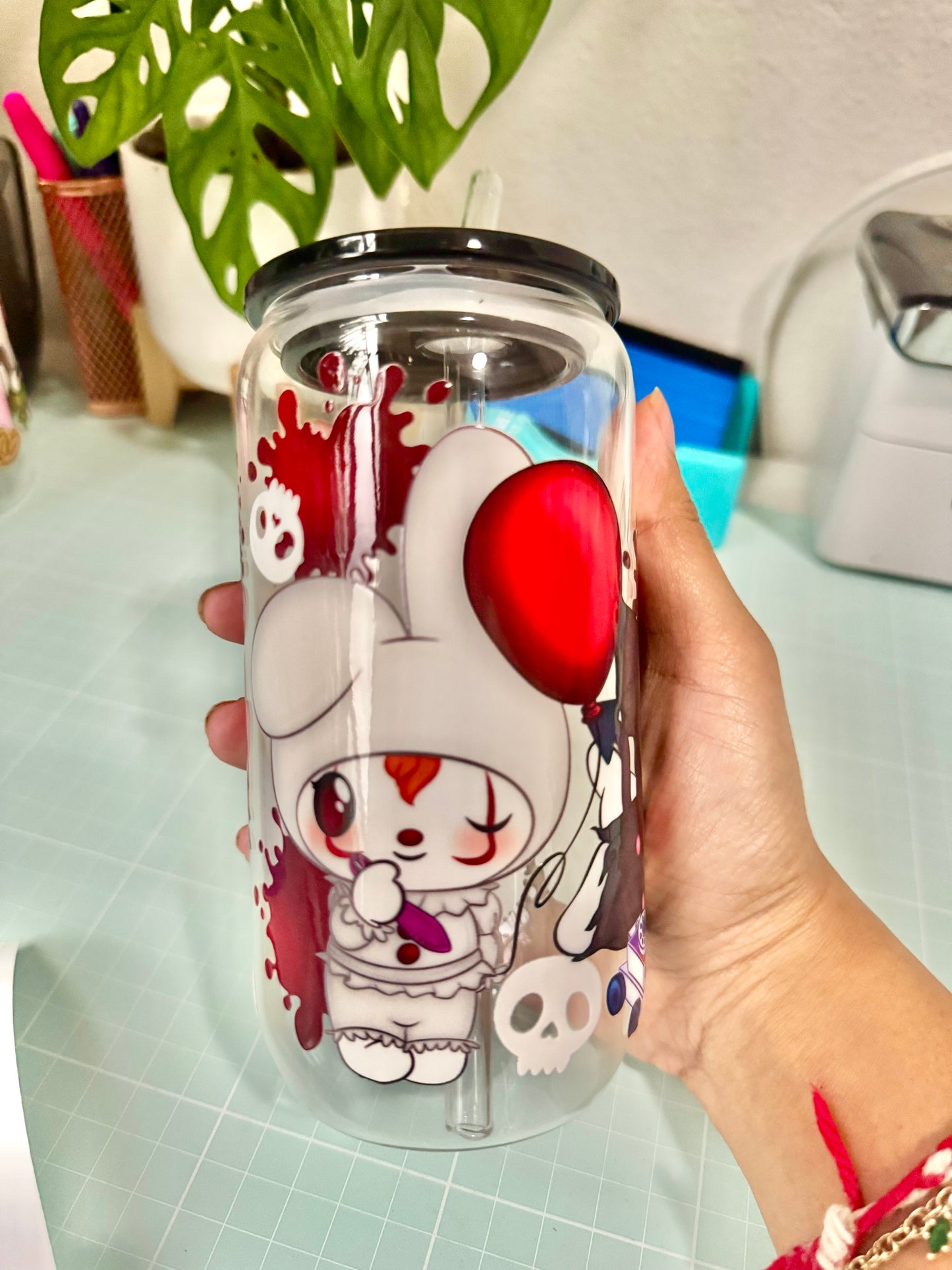 Hello Kitty Halloween 16oz Libbey Cup