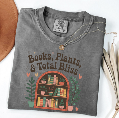 Books & Plants Bliss T-Shirt