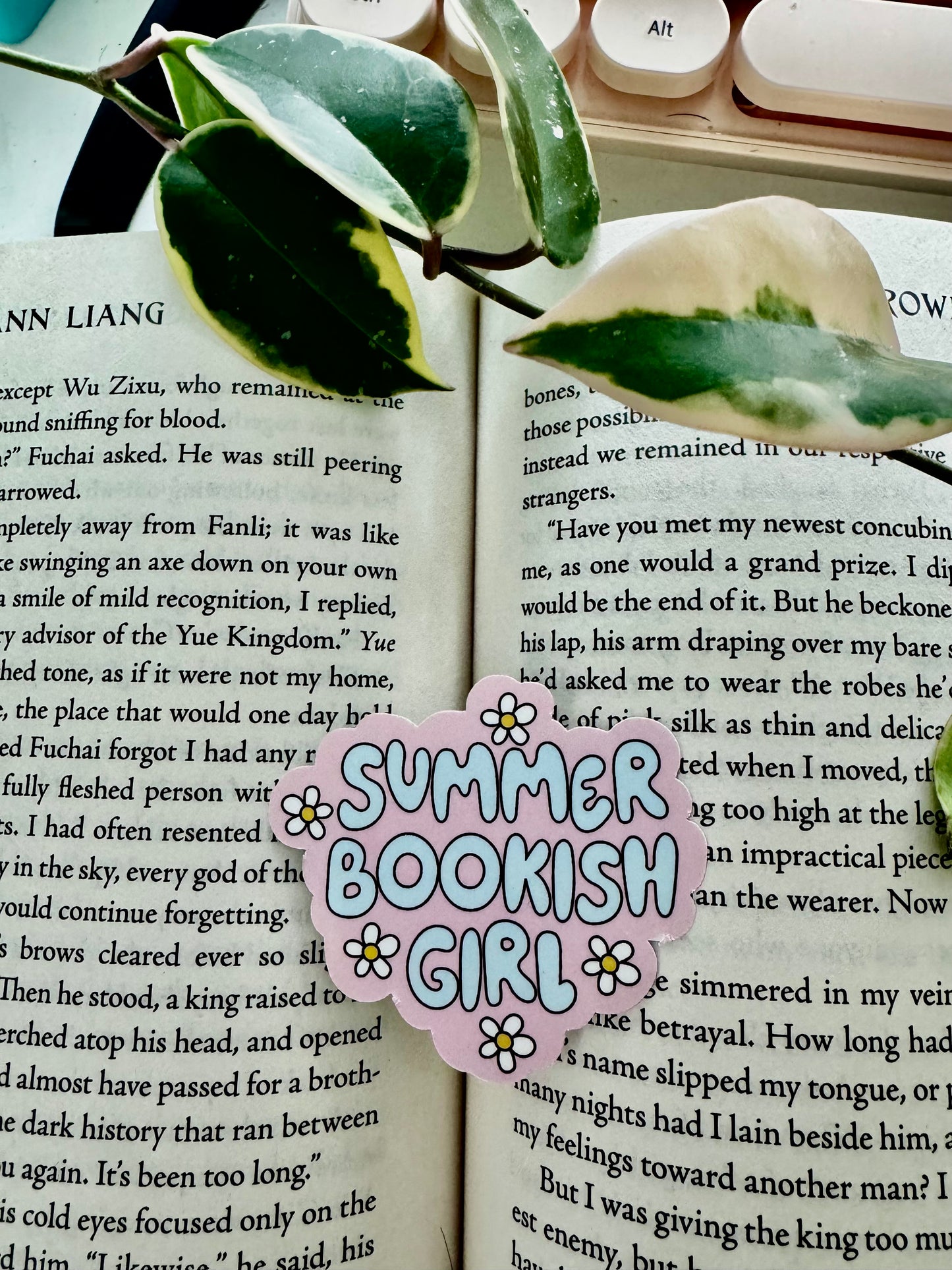 Summer Bookish Sticker