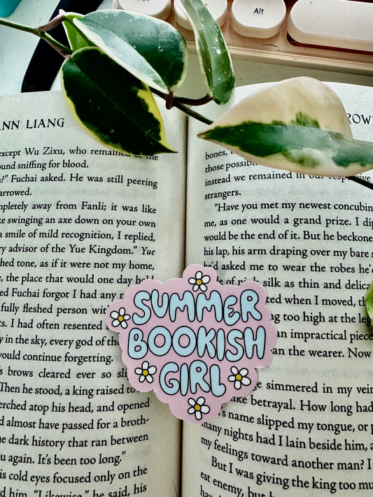 Summer Bookish Sticker