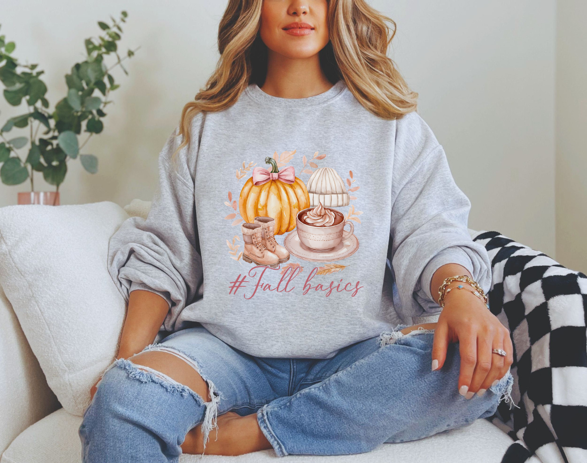 Fall Basics Crewneck Sweatshirt