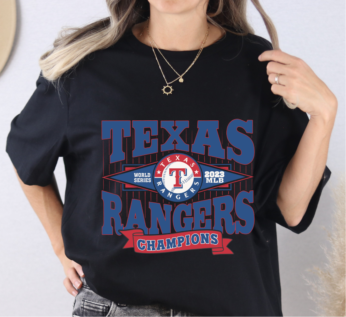 Vintage Cute Texas Rangers T-Shirt