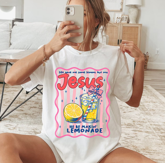 Jesus and Lemonade Adult T-Shirt