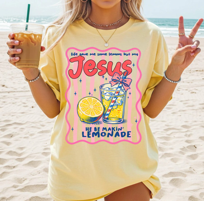Jesus and Lemonade Adult T-Shirt