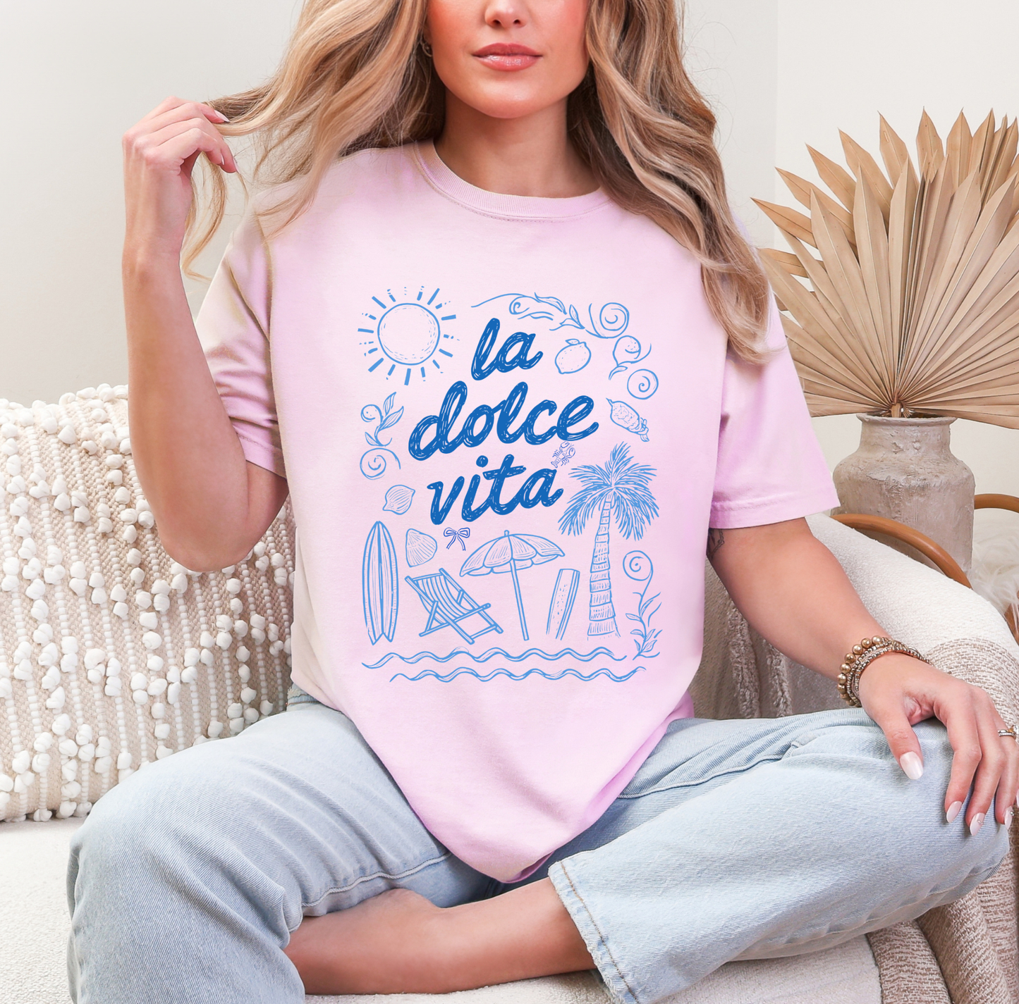 La Dolce Vita Pattern T-Shirt