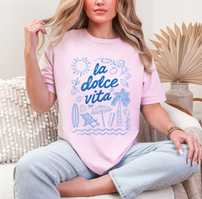 La Dolce Vita Pattern T-Shirt