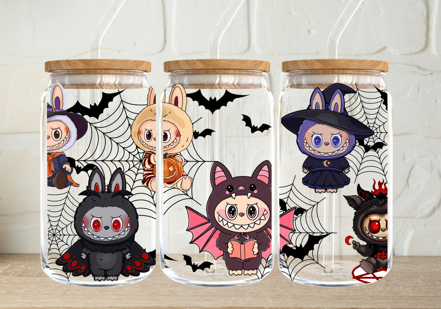 Bubu Halloween 16oz Libbey Cup
