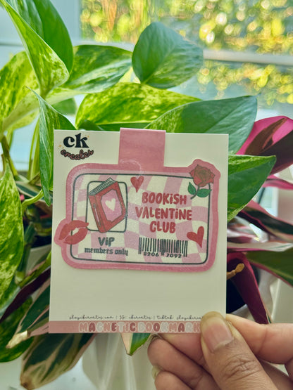 Valentine’s Day Magnetic Bookmarks