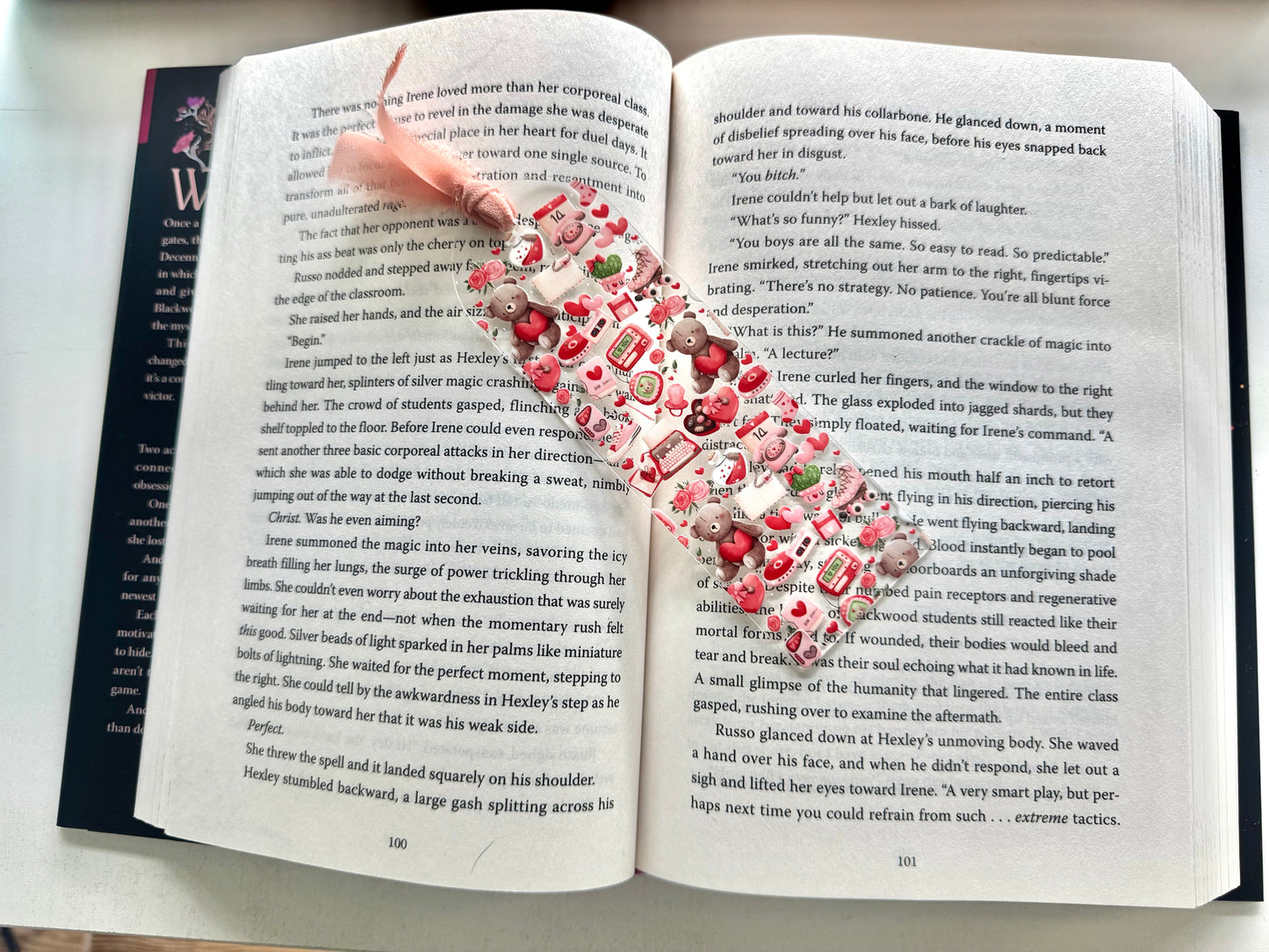 Valentines Acrylic Bookmarks
