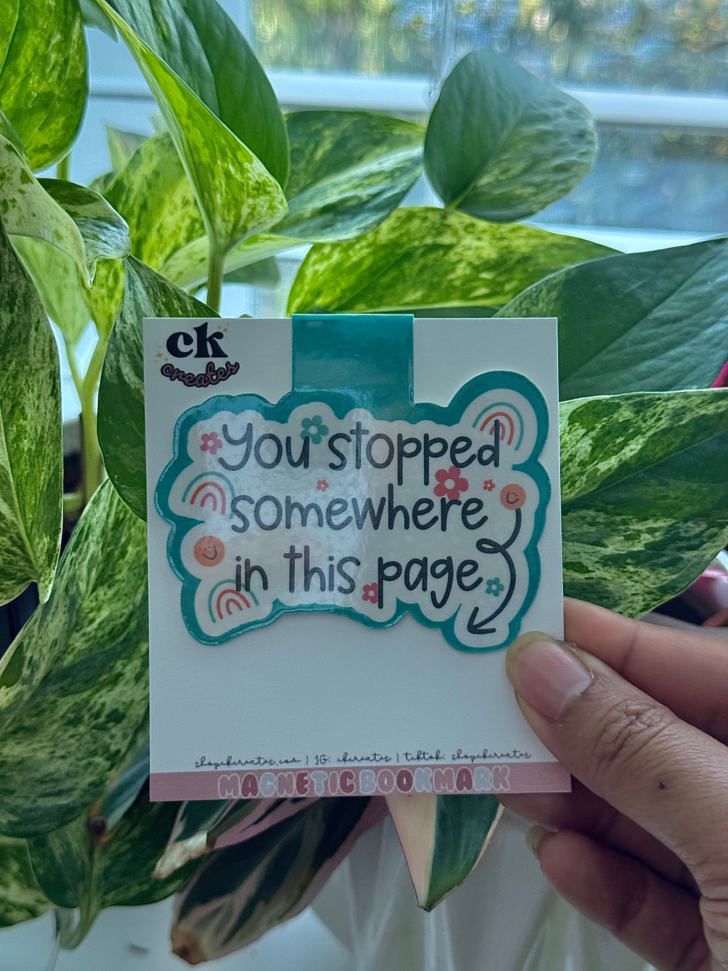 You Stopped Somewhere in This Page Magnetic Bookmark