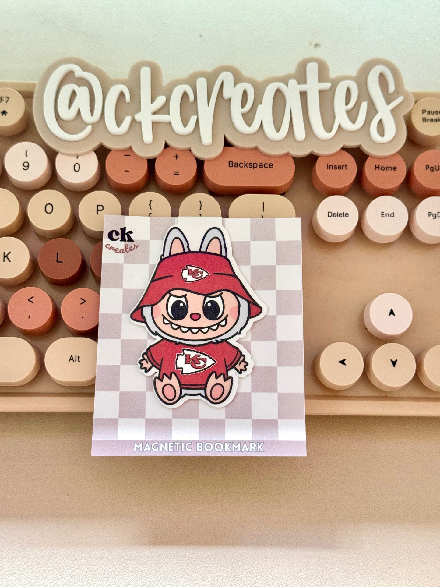 Bubu Football Magnetic Bookmark