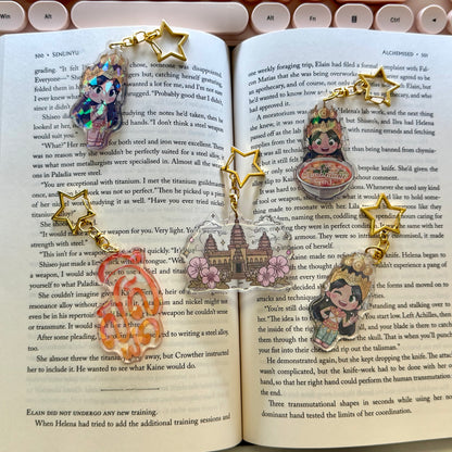 LIMITED TIME ONLY! Cute Cambodian Holographic Keychain