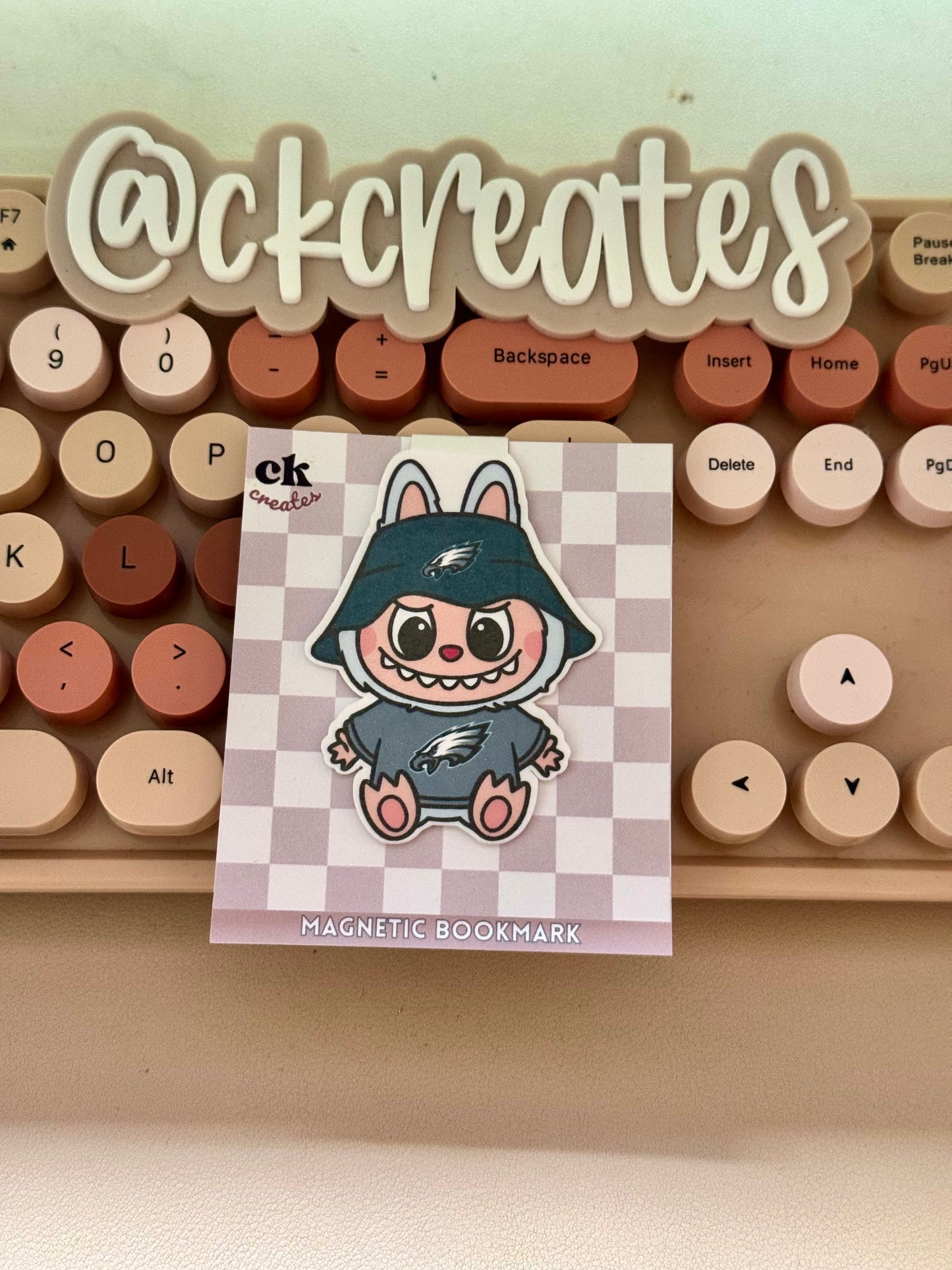 Bubu Football Magnetic Bookmark