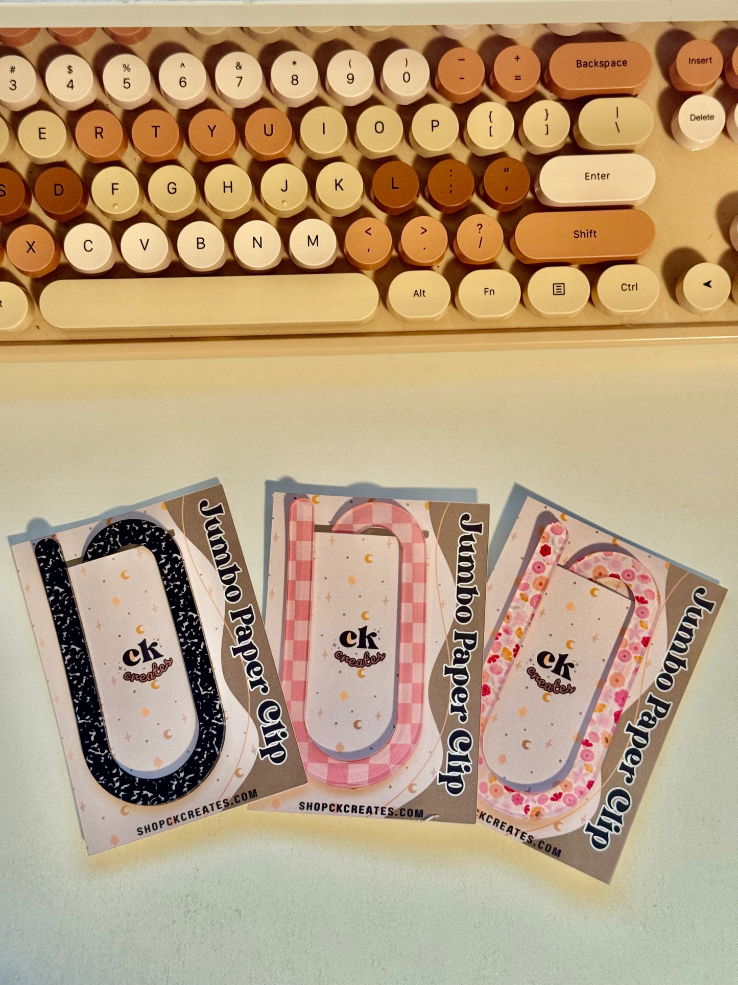 Jumbo Acrylic Paper Clip