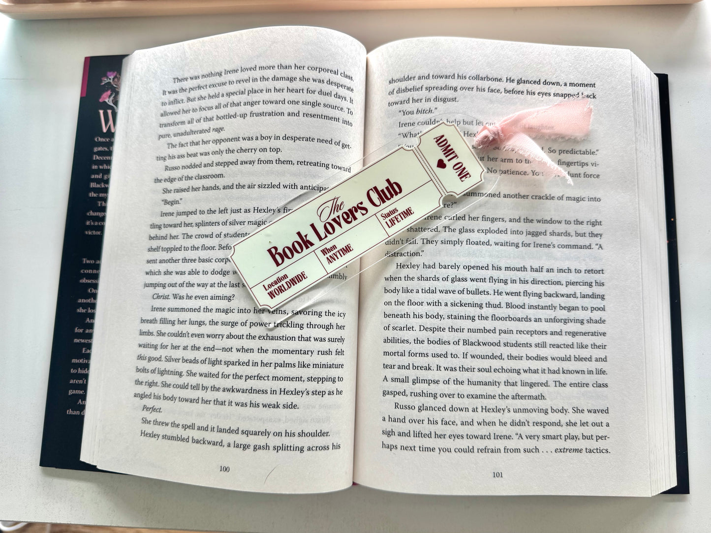 Valentines Acrylic Bookmarks