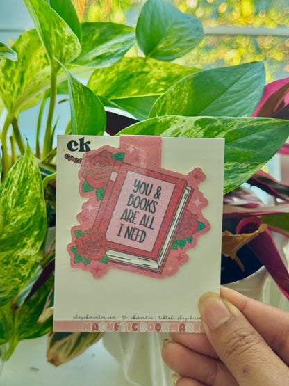 Valentine’s Day Magnetic Bookmarks