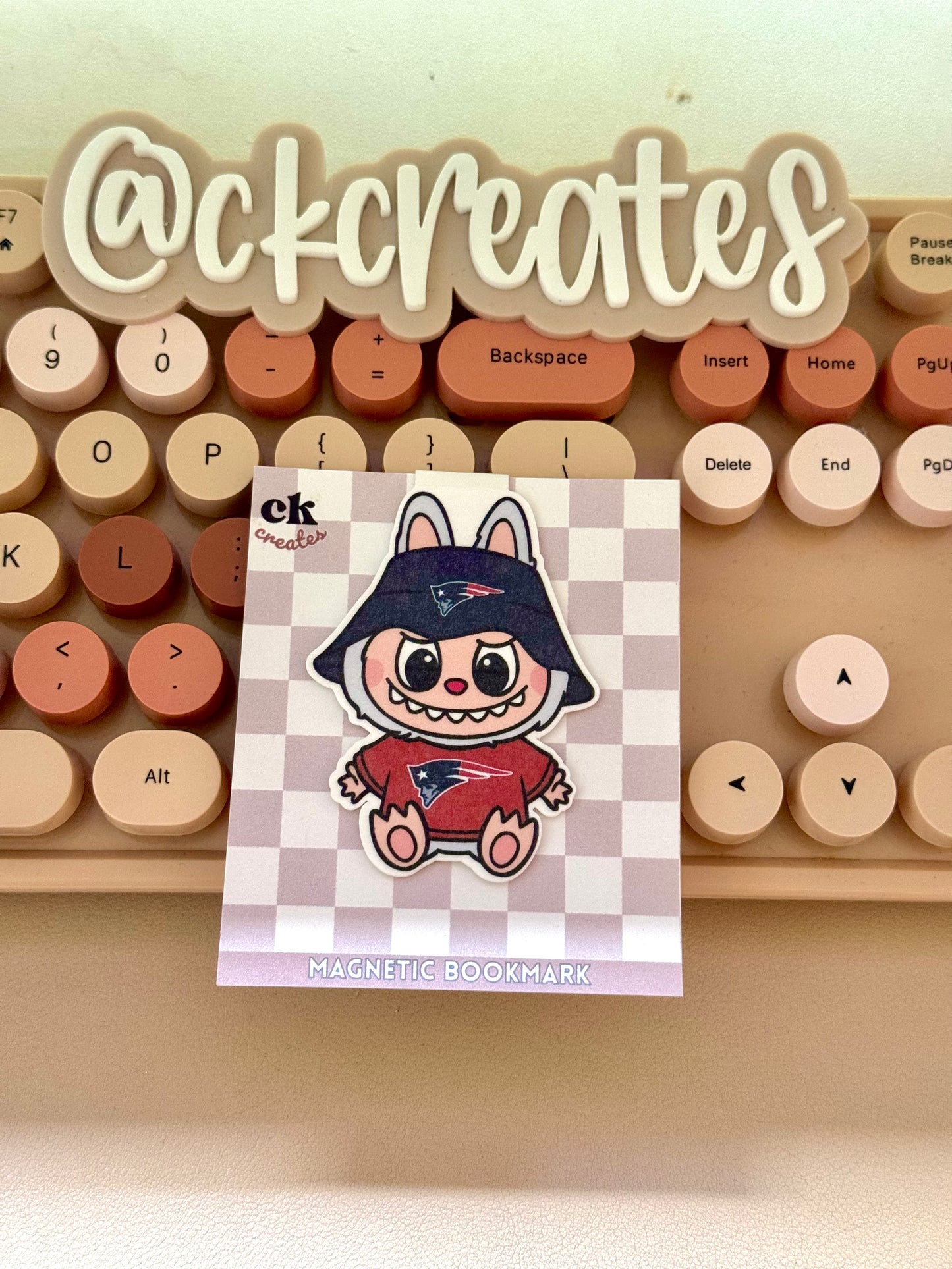 Bubu Football Magnetic Bookmark