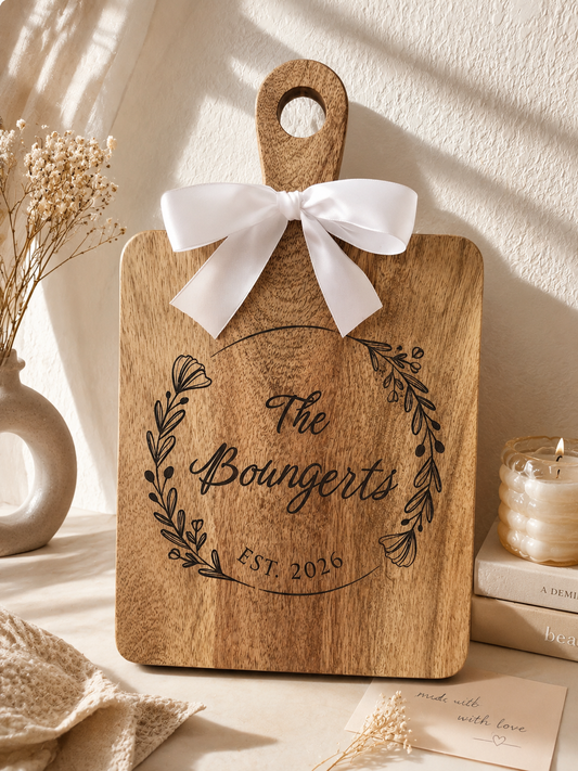 Personalized Engraved Cutting Board