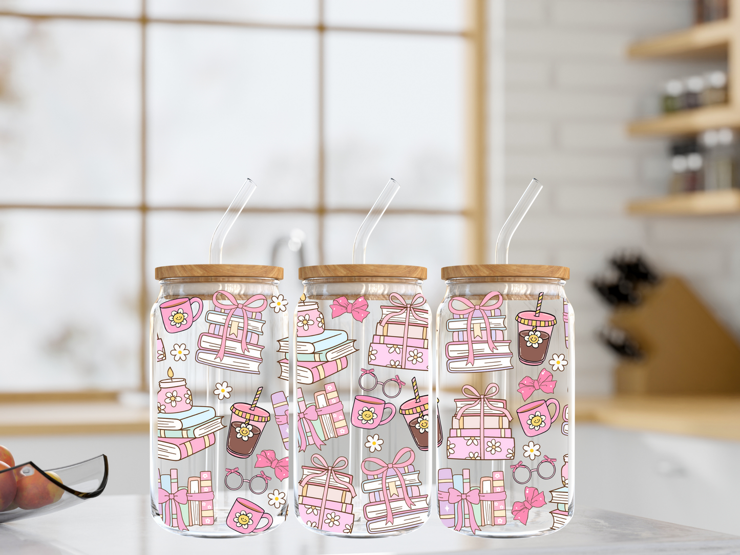 Book-ish Girly 16oz Libbey Cup