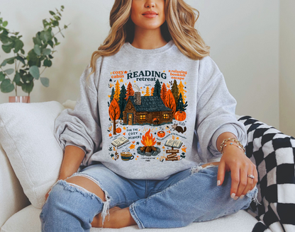 Reading Fall Cozy Crewneck Sweatshirt