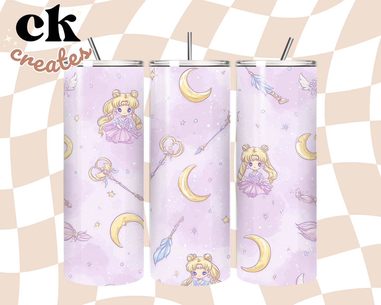 Magical Moon Princess 20oz Tumbler