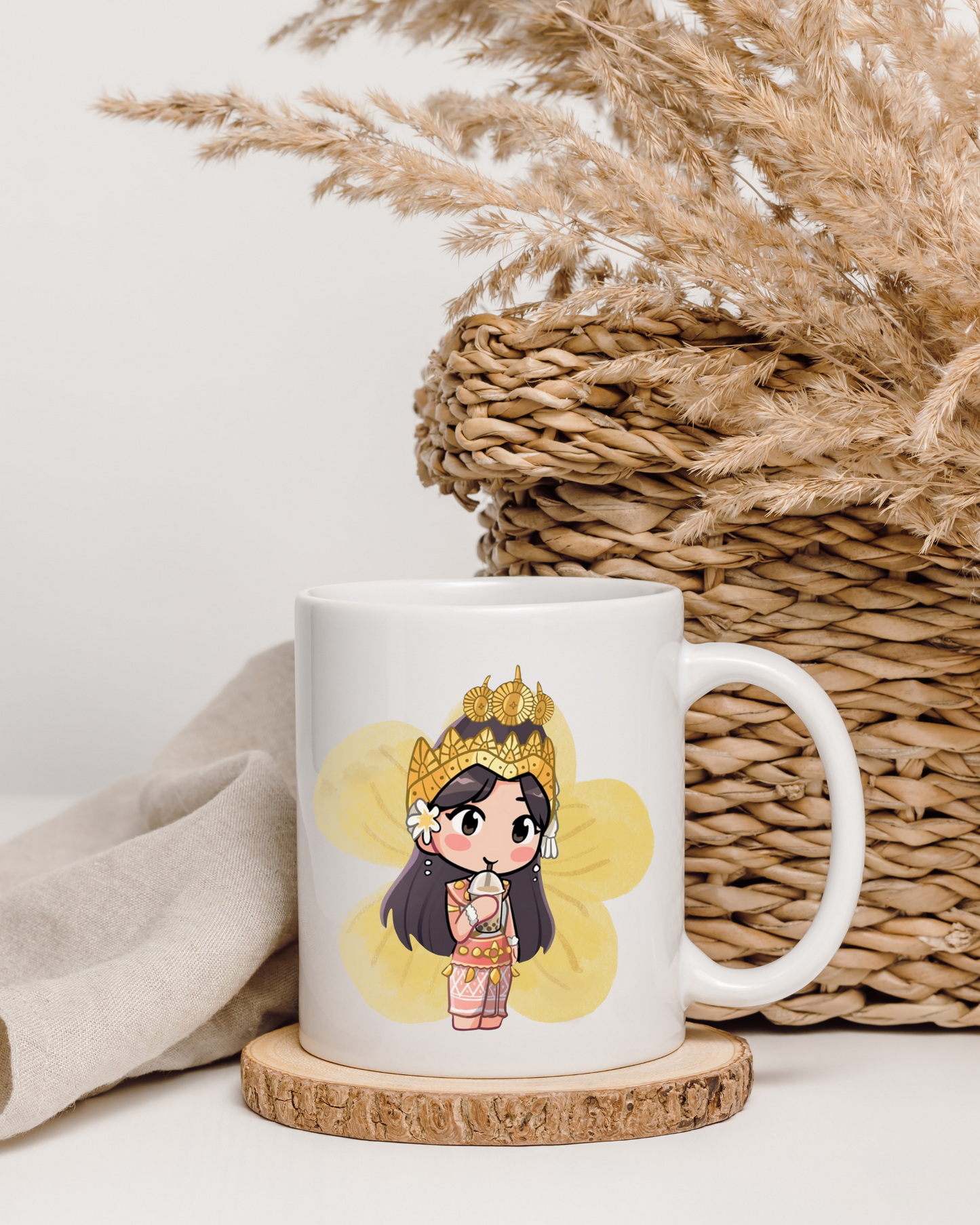 12oz Cute Cambodian/Khmer Mug