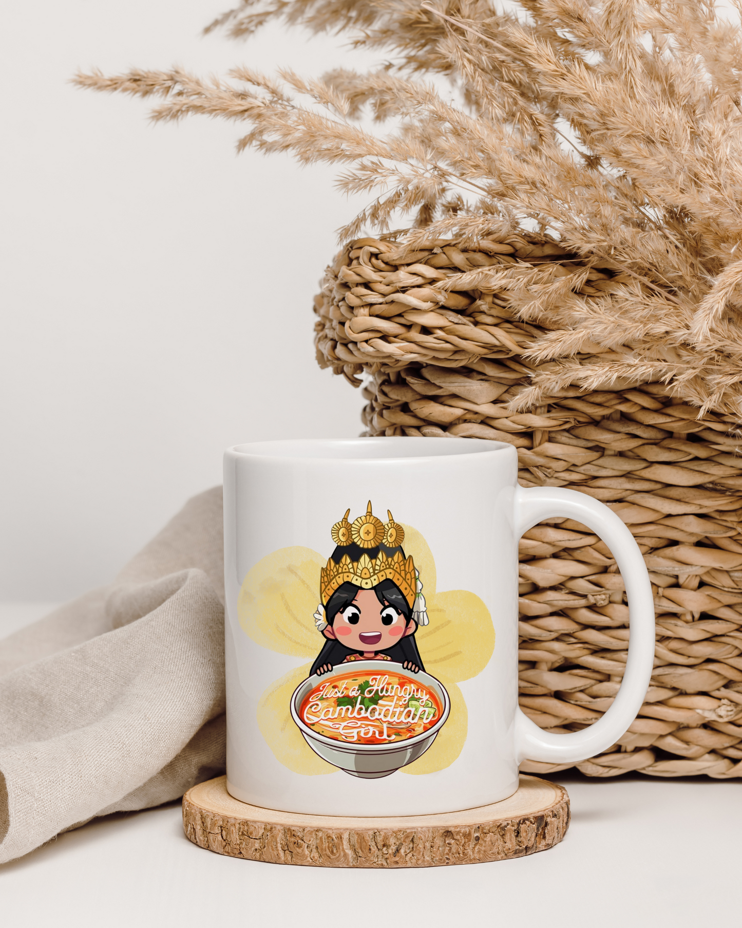 12oz Cute Cambodian/Khmer Mug