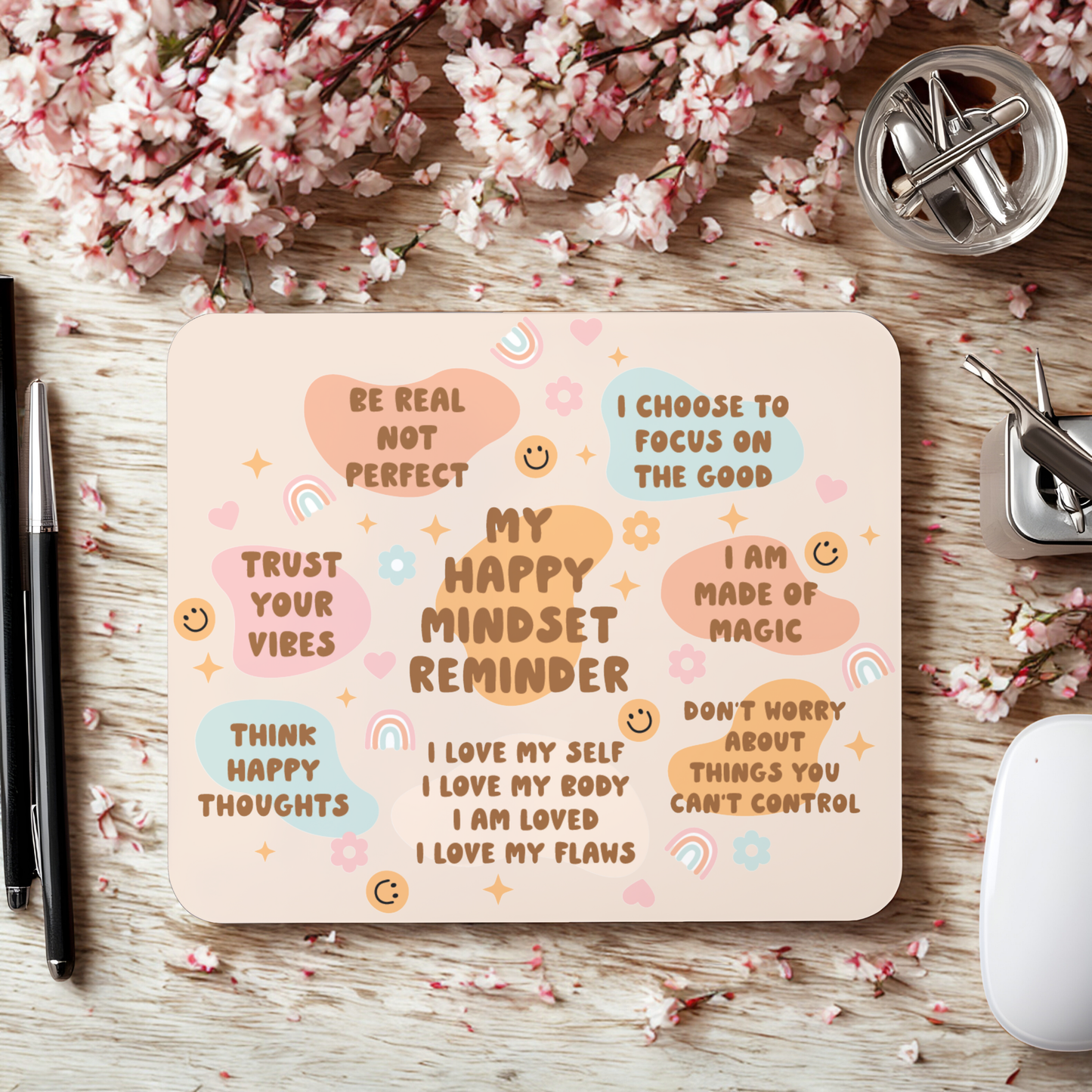 Happy Mindset Mousepad