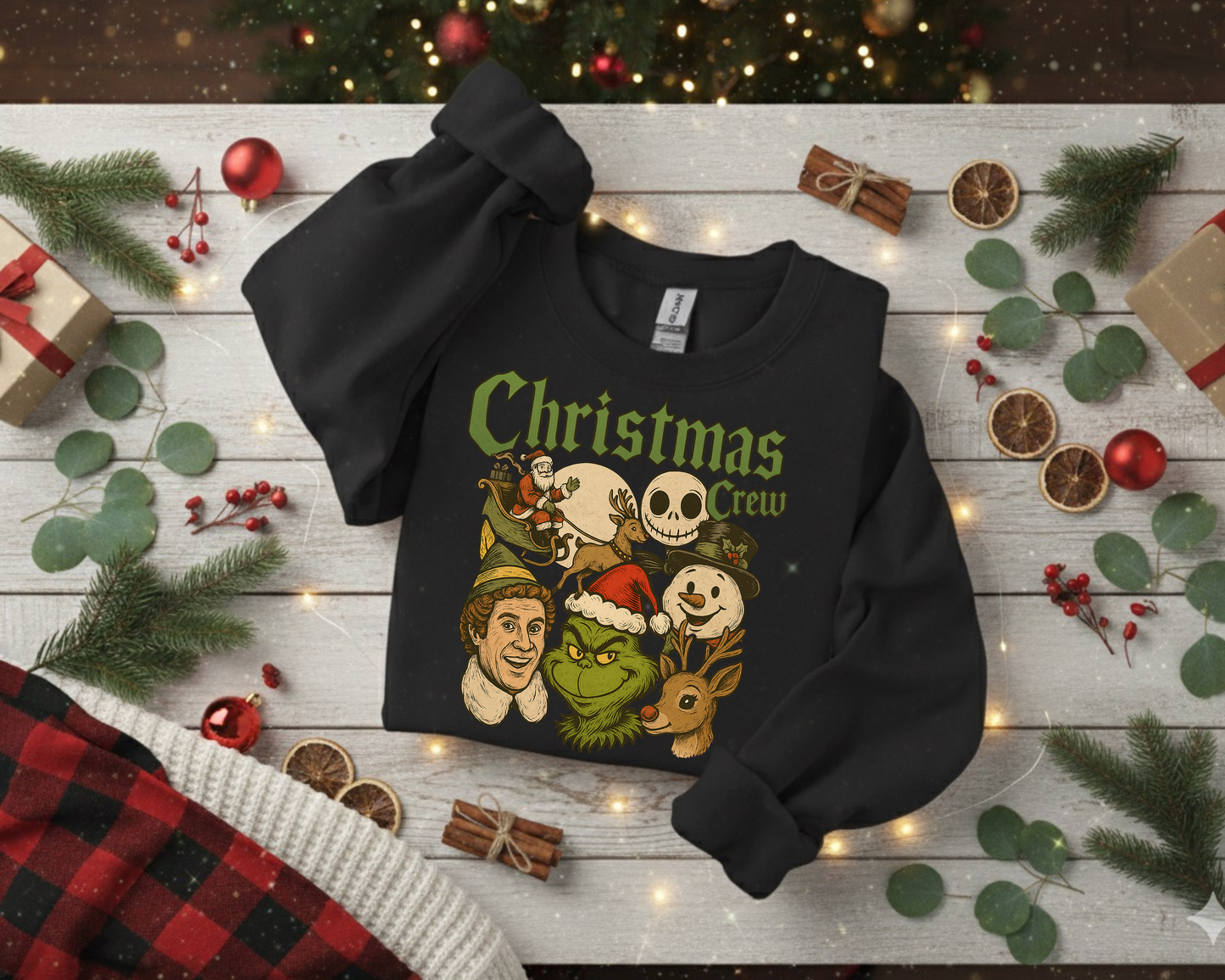 Christmas Crew Crewneck Sweatshirt