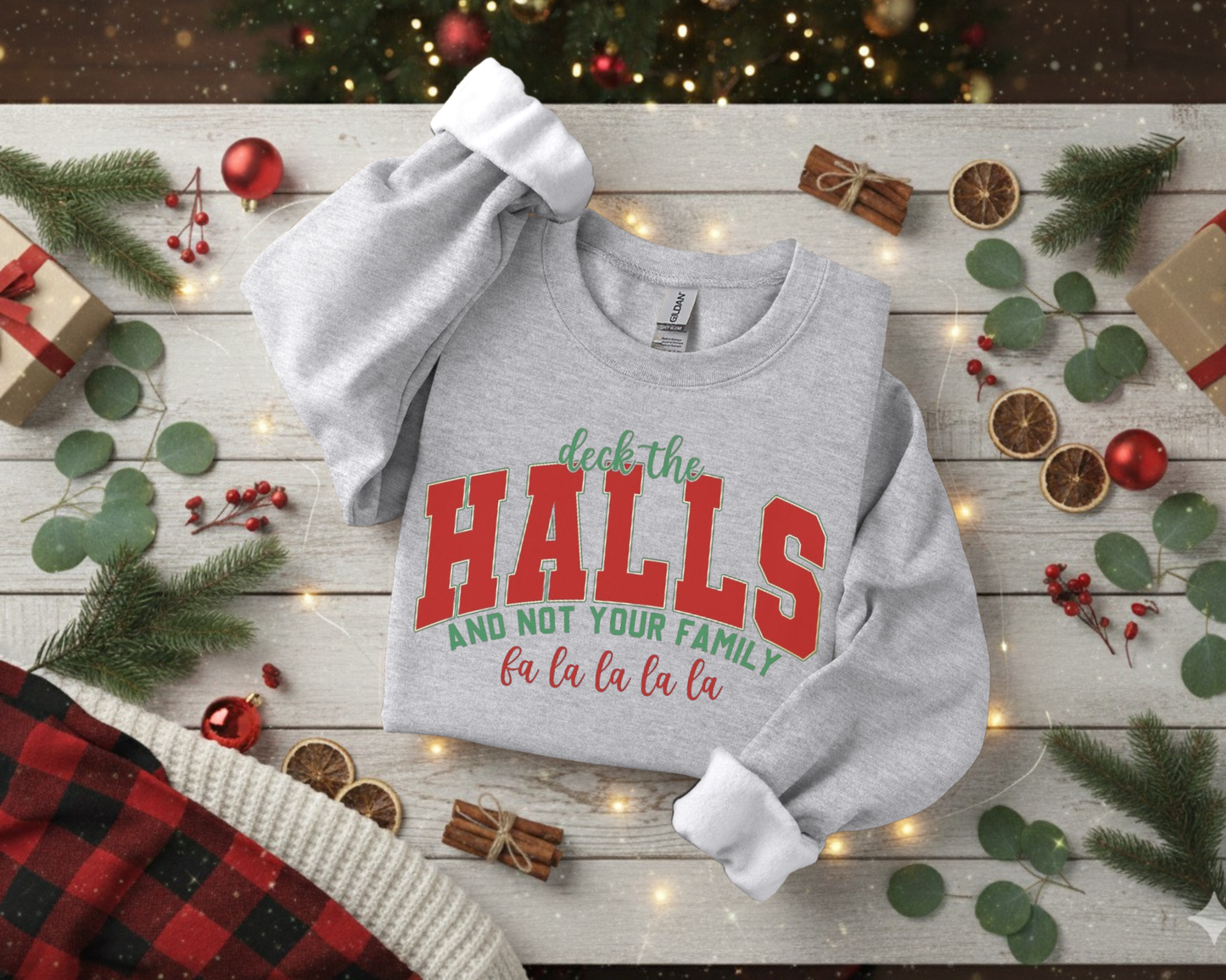 Deck the Halls Crewneck Sweatshirt