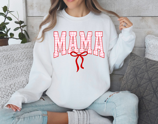 Mama Valentines Varsity Sweater