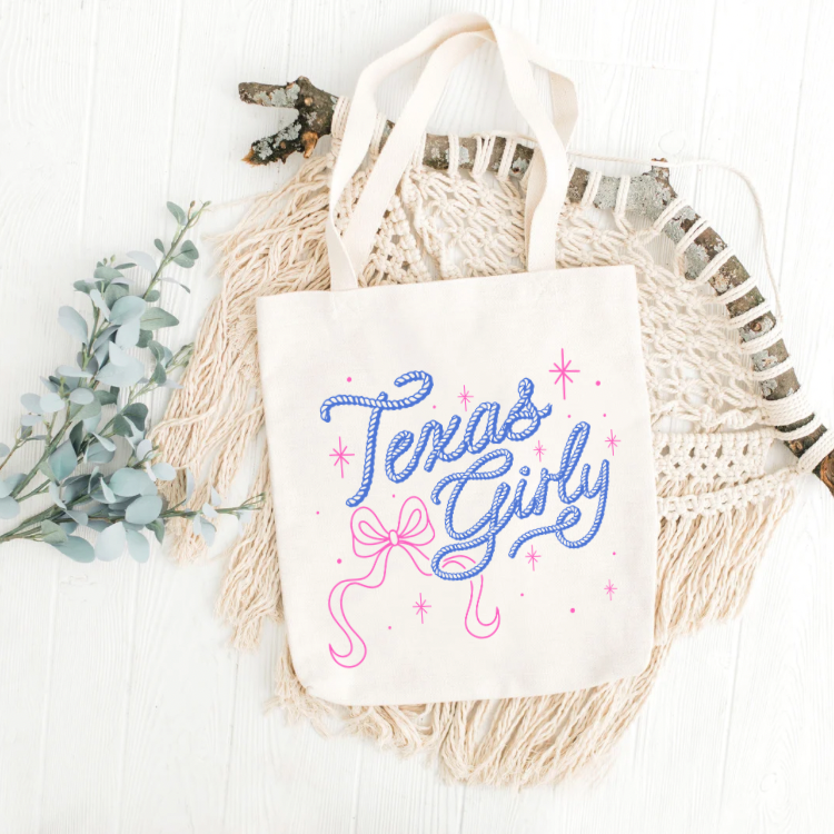 Texas Girly Tote Bag