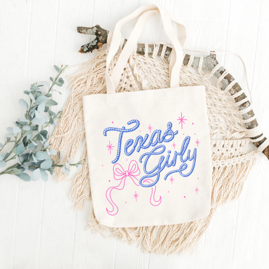 Texas Girly Tote Bag