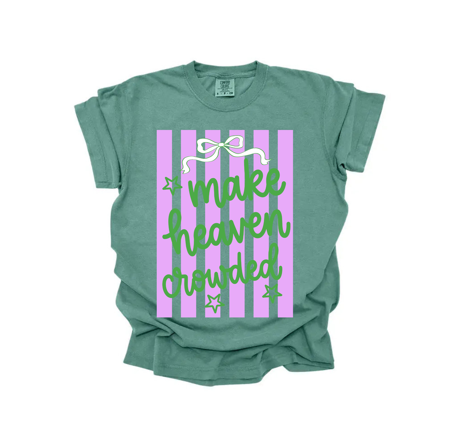 Striped Faith Adult T-shirt