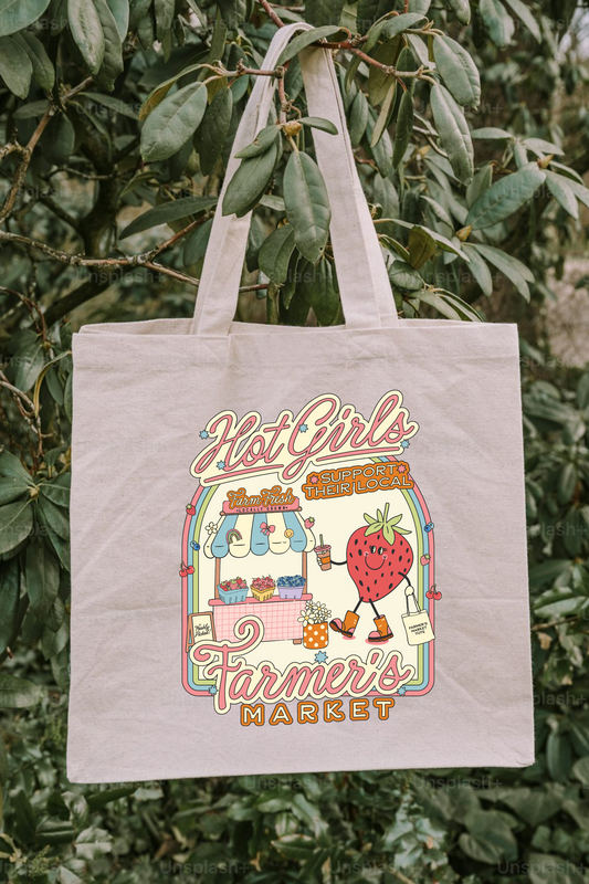 Farmers Market Tote Bag